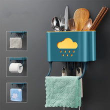 Load image into Gallery viewer, Raining Cloud-shaped Kitchen Spoon Shelves