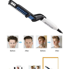 Load image into Gallery viewer, MEN'S HAIR AND BEARD STRAIGHTENER