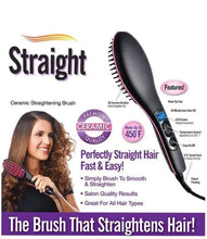 Load image into Gallery viewer, Hair Straightener Brush