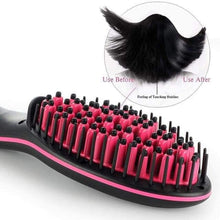 Load image into Gallery viewer, Hair Straightener Brush