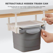 Load image into Gallery viewer, Retractable Hidden Waste Bin Under Table