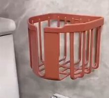 Load image into Gallery viewer, Bathroom Wall-mounted Draw Paper Rack Punch-free Storage Basket