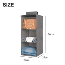 Load image into Gallery viewer, 3-Shelves Hanging Closet Organizer