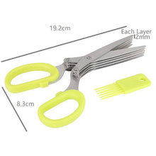 Load image into Gallery viewer, Multi Layers Blade Vegetable Cutter kitchen