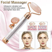 Load image into Gallery viewer, Flawless Contour Vibrating Facial Roller &amp; Massager
