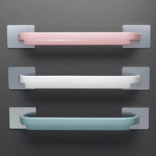 Load image into Gallery viewer, Self-adhesive Towel Holder Rack Wall Mounted Towel Hanger Bathroom