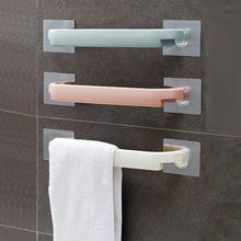 Load image into Gallery viewer, Self-adhesive Towel Holder Rack Wall Mounted Towel Hanger Bathroom