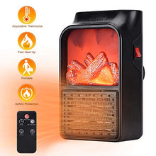 Load image into Gallery viewer, Mini Electric Flame Heater 900 watt