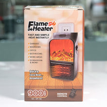 Load image into Gallery viewer, Mini Electric Flame Heater 900 watt