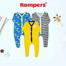 Load image into Gallery viewer, SLEEP SUIT PACK OF 3 For SIZE NEW BORN TO 3 YEARS Deal 3