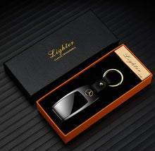 Load image into Gallery viewer, Car Key-Holder With LED Logo Light and Cigarette Lighter