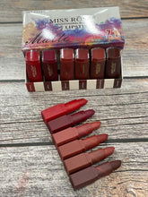 Load image into Gallery viewer, Miss Rose Matte lipsticks (set of 6)