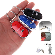 Load image into Gallery viewer, Mini Portable Whistle Key Finder Keychain