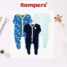Load image into Gallery viewer, SLEEP SUIT PACK OF 3 For SIZE NEW BORN TO 3 YEARS Deal 3