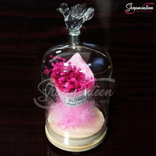 Load image into Gallery viewer, LED Jar with Colorful Rose Y4