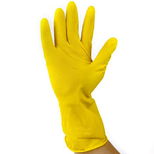 Load image into Gallery viewer, Gloves Smooth Rubber Washcloth Household Cleaning House Garden Kitchen Dishwashing Mittens