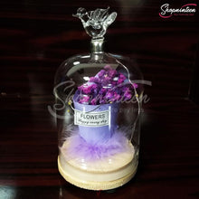 Load image into Gallery viewer, LED Jar with Colorful Rose Y4