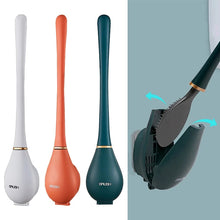 Load image into Gallery viewer, Silicone Toilet Brush with Holder Set