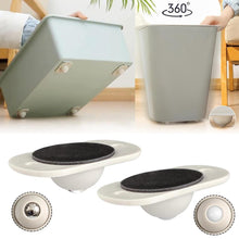 Load image into Gallery viewer, Adhesive Casters Pulley Rollers Set