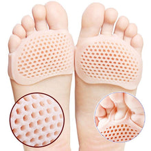 Load image into Gallery viewer, Silicone Padded Forefoot Insoles Shoes Pad