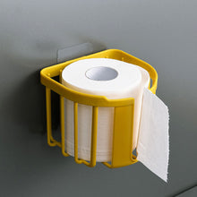 Load image into Gallery viewer, Bathroom Wall-mounted Draw Paper Rack Punch-free Storage Basket