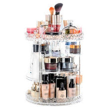 Load image into Gallery viewer, 360 Degree Rotating Makeup Organizer