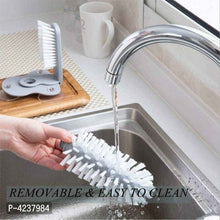 Load image into Gallery viewer, Glass washer with double sided bristle brush