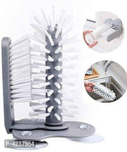 Load image into Gallery viewer, Glass washer with double sided bristle brush