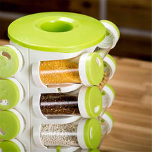 Load image into Gallery viewer, 16 In 1 Spice Rack With Cutlery Holder Compact Jars Shelf Organizer