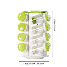 Load image into Gallery viewer, 16 In 1 Spice Rack With Cutlery Holder Compact Jars Shelf Organizer