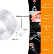 Load image into Gallery viewer, Multipurpose Double Sided Nano Washable Tape