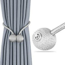 Load image into Gallery viewer, Magnetic pearl ball curtain clip