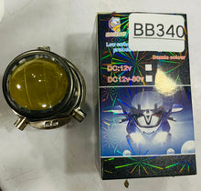 Load image into Gallery viewer, H4 Motorcycle Mini LED Projector Headlight Bulbs Dual Colors White Yellow ATV Scooter E-Bikes Head Light Lamp