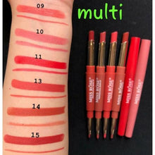 Load image into Gallery viewer, Miss rose 2 in 1 lipstick + lipliner (Pack of 6)