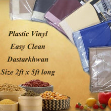 Load image into Gallery viewer, Plastic Vinyl Easy Clean Dastarkhwan