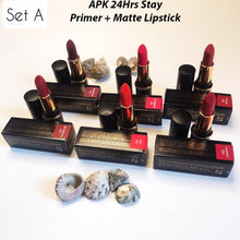 Load image into Gallery viewer, Apk matte+primer lipstick long lasting  pack of (Six) 6
