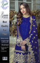 Load image into Gallery viewer, Heavy Embroidered Daman AGHA NOOR