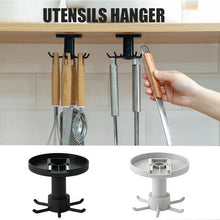 Load image into Gallery viewer, Shelf Rotate Hook Holder Hang Kitchen Cabinet Storage Rack