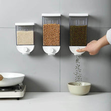 Load image into Gallery viewer, Kitchen Food Storage Container Cereal Dispenser Oatmeal Wall Mounted