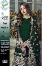 Load image into Gallery viewer, Heavy Embroidered Daman AGHA NOOR