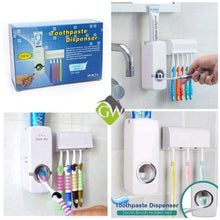 Load image into Gallery viewer, Automatic Tooth Paste Dispenser And Brush Holder