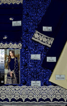 Load image into Gallery viewer, Heavy Embroidered Daman AGHA NOOR