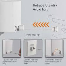 Load image into Gallery viewer, Wall Mounted Cloth Dryer Laundry line