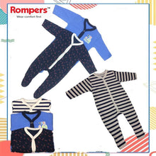 Load image into Gallery viewer, SLEEP SUIT PACK OF 3 For SIZE NEW BORN TO 3 YEARS Deal 1