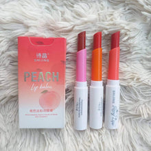 Load image into Gallery viewer, Peach Lip Balm Pack of 3