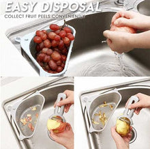 Load image into Gallery viewer, Triangular Sink Drain Shelf