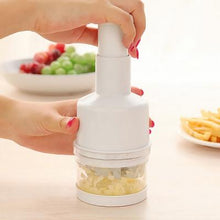 Load image into Gallery viewer, Hand Pressure Vegetable Cutter Garlic Shredder Onion Ginger Fruit Chopper Food Cutter Mincer Grinder Slicer Kitchen Gadgets