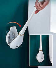 Load image into Gallery viewer, Silicone Toilet Brush with Holder Set