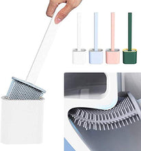 Load image into Gallery viewer, Toilet Silicone Brush and Holder Set for Bathroom