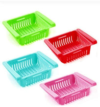 Load image into Gallery viewer, Extendable Plastic Tray Drawer for Fridge Pack of (3)